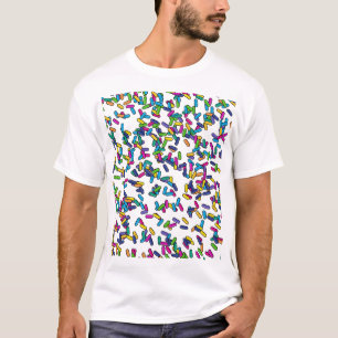 Scattered Sprinkles Pattern T-Shirt
