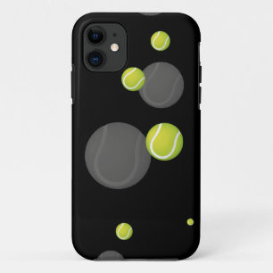 Scattered Tennis Balls Personalised Sport Gift iPhone 11 Case