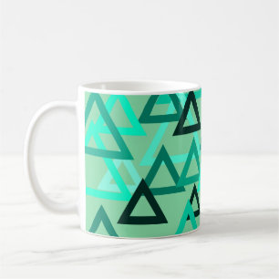 Scattered Triangles  Coffee Mug