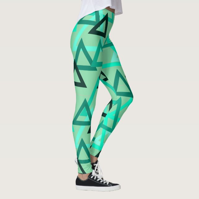 Scattered Triangles  Leggings (Right)