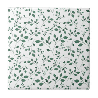 Scattered Watercolor Floral Seamless Pattern Tile