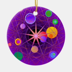 Scattering Angels Ceramic Tree Decoration