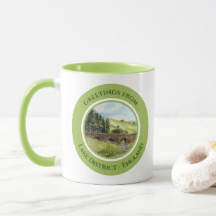 Scawgill Bridge over River Aiken Lake District UK Mug
