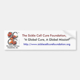 SCCFdesign, The Sickle Cell Cure Foundation, ... Bumper Sticker