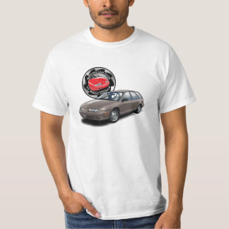 SCCNA Brown Saturn Gen 2 Wagon T-Shirt