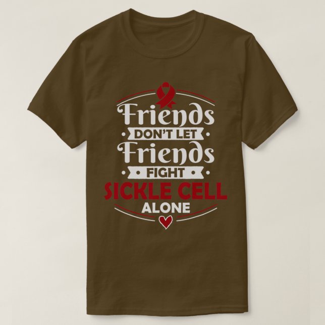 SCD Awareness  - Sickle-Cell Disease  T-Shirt (Design Front)