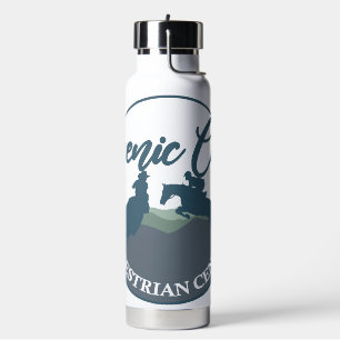 SCEC, 25 oz Water Bottle with Straw