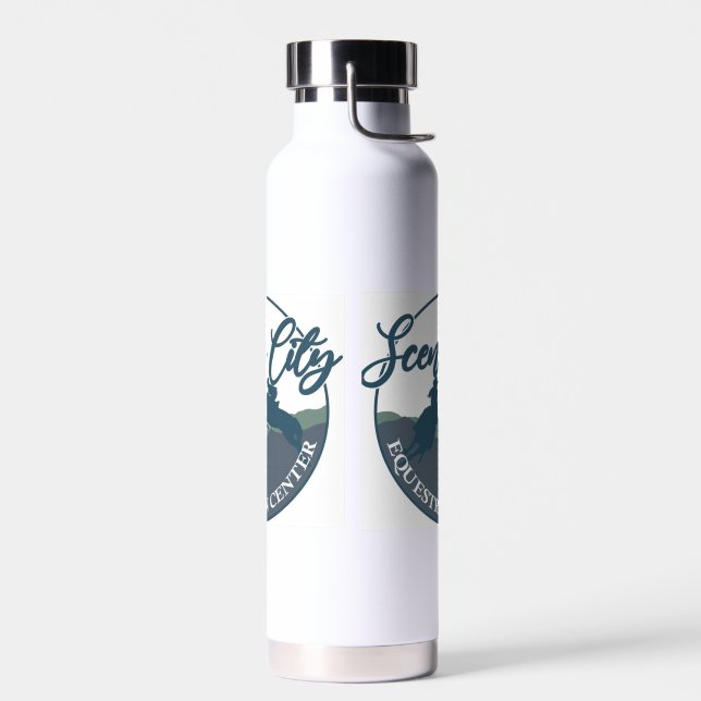 SCEC, small logo Water Bottle (Left)