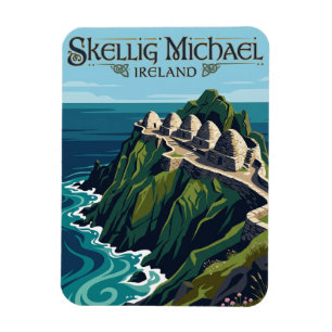 Sceilg Mhichíl Ireland Magnet