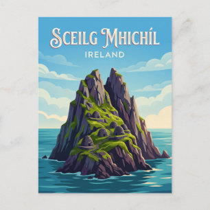 Sceilg Mhichíl Ireland Postcard