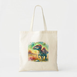 Scelidosaurus in Watercolor 300724AREF126 - Waterc Tote Bag