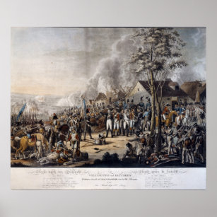 Scene after the Battle of Waterloo Poster