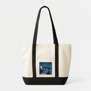 Scene at a tribunal (w/c) tote bag