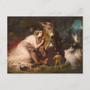 Scene from A Midsummer Night's Dream Postcard