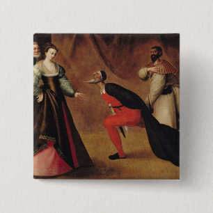 Scene from a Play 15 Cm Square Badge