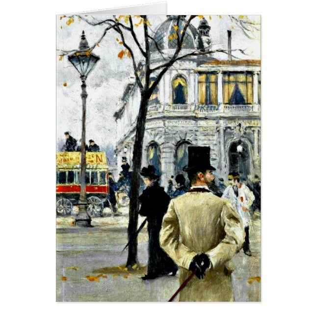 Scene from Copenhagen; Paul Gustave Fischer art (Front)