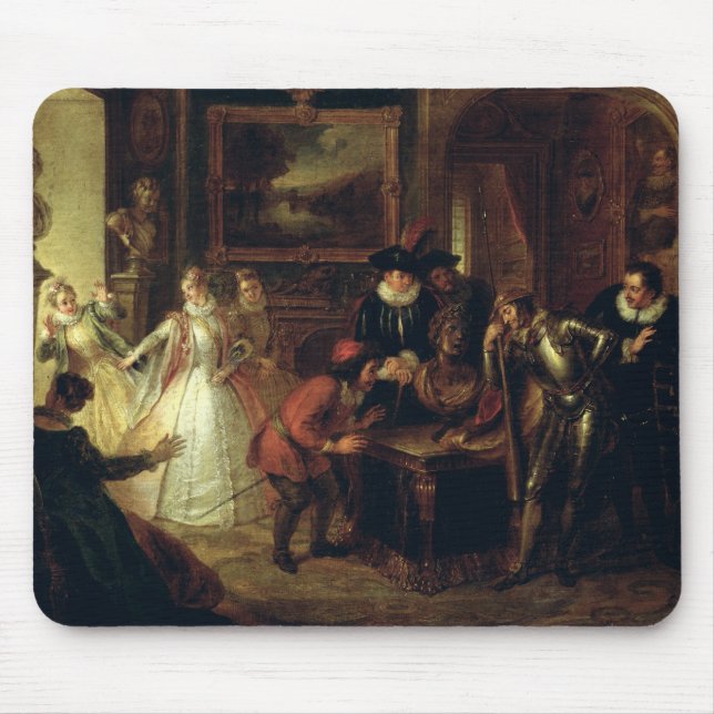 Scene from 'Don Quixote de la Mancha' Mouse Mat (Front)
