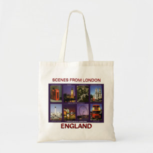 SCENE FROM LONDON BY MOJISOLA A GBADAMOSI OKUBULE TOTE BAG