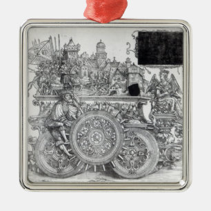 Scene from Maximilian's Triumphal Procession Metal Tree Decoration