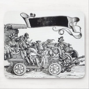 Scene from Maximilian's Triumphal Procession Mouse Mat