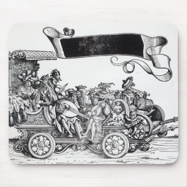 Scene from Maximilian's Triumphal Procession Mouse Mat (Front)