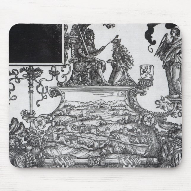 Scene from Maximilian's Triumphal Procession Mouse Mat (Front)