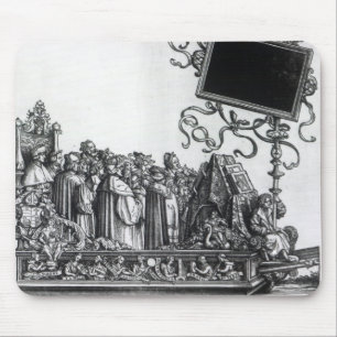 Scene from Maximilian's Triumphal Procession Mouse Mat