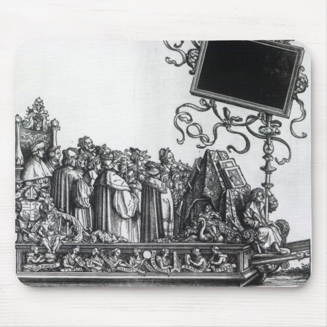 Scene from Maximilian's Triumphal Procession Mouse Mat (Front)