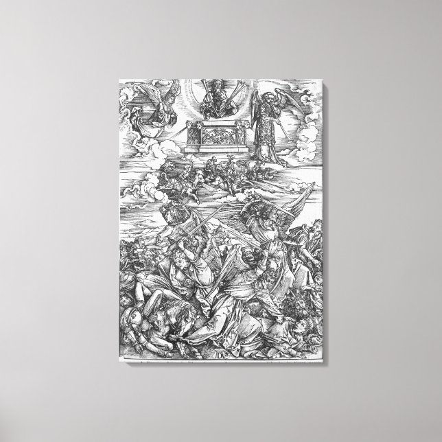 Scene from the Apocalypse Canvas Print (Front)