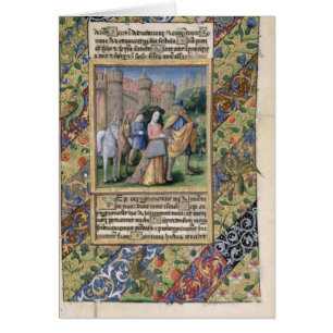 Scene from the 'Hours of Louis d'Orleans'