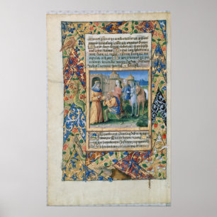 Scene from the 'Hours of Louis d'Orleans' Poster