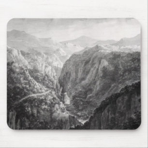Scene from the Inn at Devil's Bridge with the Fall Mouse Mat
