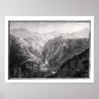 Scene from the Inn at Devil's Bridge with the Fall