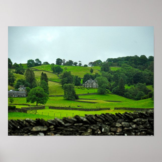 Scene from the Lake District Poster (Front)