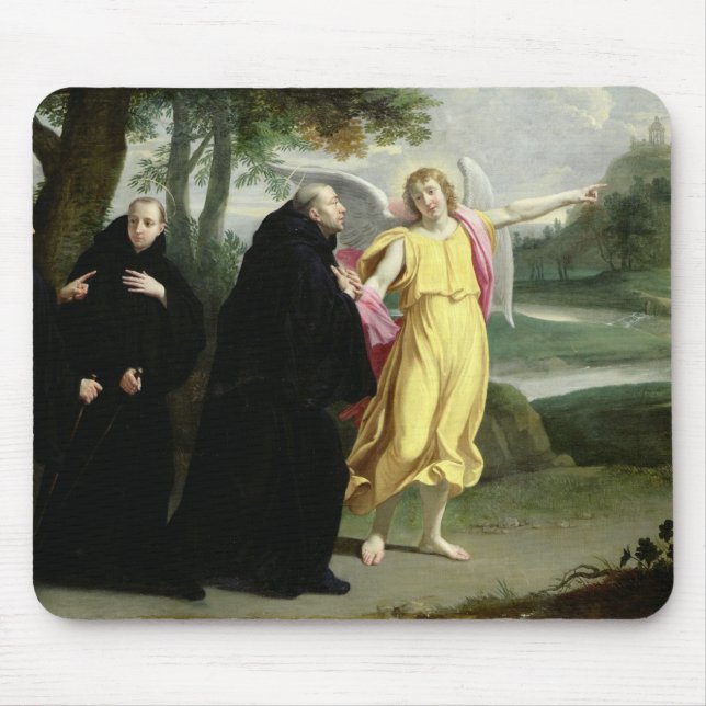 Scene from the Life of St. Benedict Mouse Mat (Front)