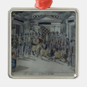 Scene from 'The Magic Flute' Metal Tree Decoration