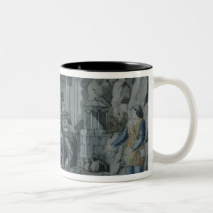 Scene from 'The Magic Flute' Two-Tone Coffee Mug