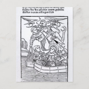 Scene from 'The Navigation of St. Brendan' Postcard