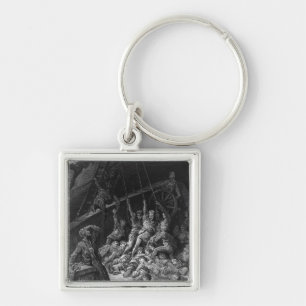 Scene from 'The Rime of the Ancient Mariner' 2 Key Ring