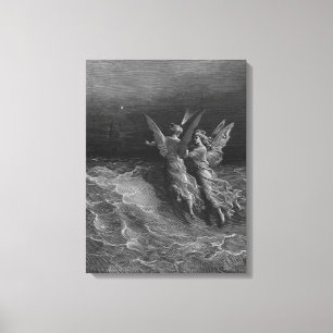 Scene from 'The Rime of the Ancient Mariner' 3 Canvas Print