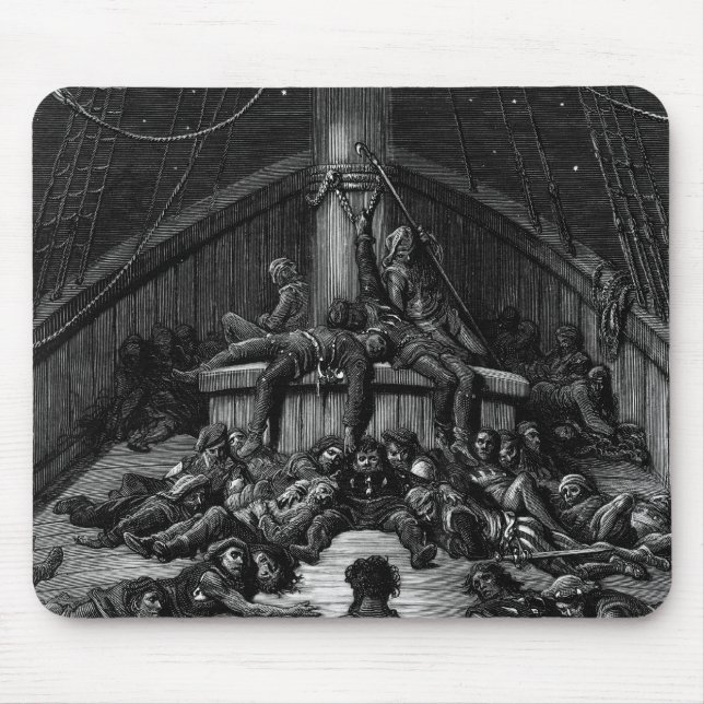 Scene from 'The Rime of the Ancient Mariner' 3 Mouse Mat (Front)