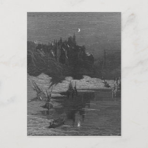 Scene from 'The Rime of the Ancient Mariner' 4 Postcard