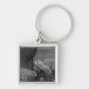Scene from 'The Rime of the Ancient Mariner' Key Ring