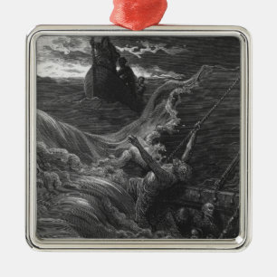 Scene from 'The Rime of the Ancient Mariner' Metal Tree Decoration