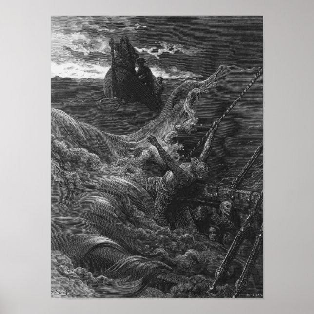 Scene from 'The Rime of the Ancient Mariner' Poster (Front)