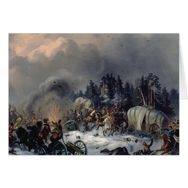 Scene from the Russian-French War in 1812 (Front Horizontal)