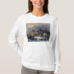 Scene from the Russian-French War in 1812 T-Shirt