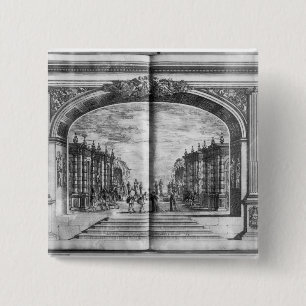 Scene from 'The Shepherd's Oracles' 15 Cm Square Badge