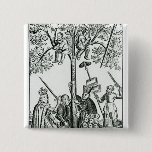 Scene from 'The Shepherd's Oracles' 15 Cm Square Badge