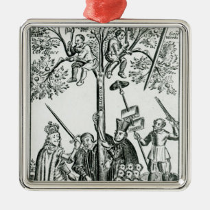 Scene from 'The Shepherd's Oracles' Metal Tree Decoration